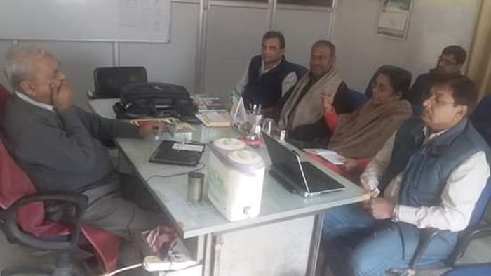 Meeting with the GOB for eradication of TB in Patna